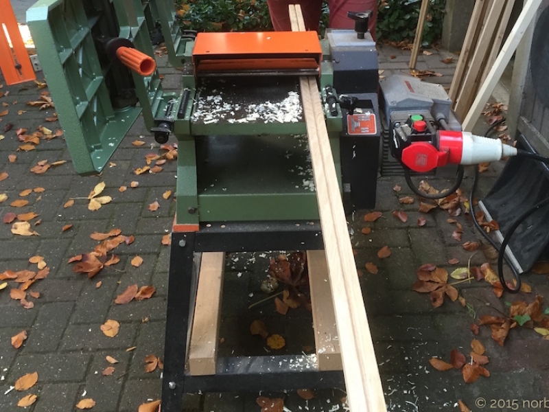Eichenleisten hobeln Eichenleisten hobeln